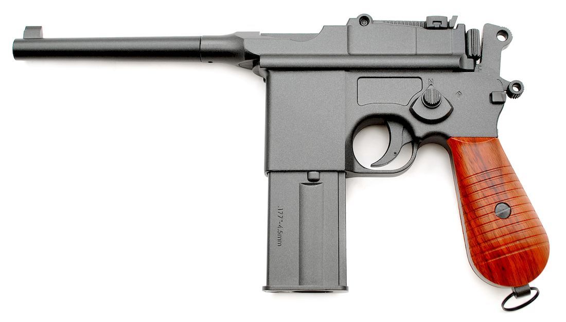 Umarex C96FM M712 Broom Handle Mauser Style .177 BB Blow Back Co2