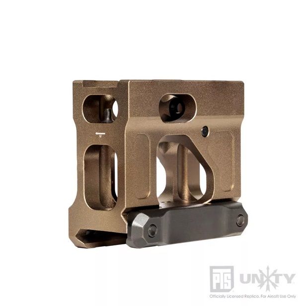 実物　UNITY FAST Micro Series Mount FDE PTS Unity Tactical FAST Micro Mount- FDE