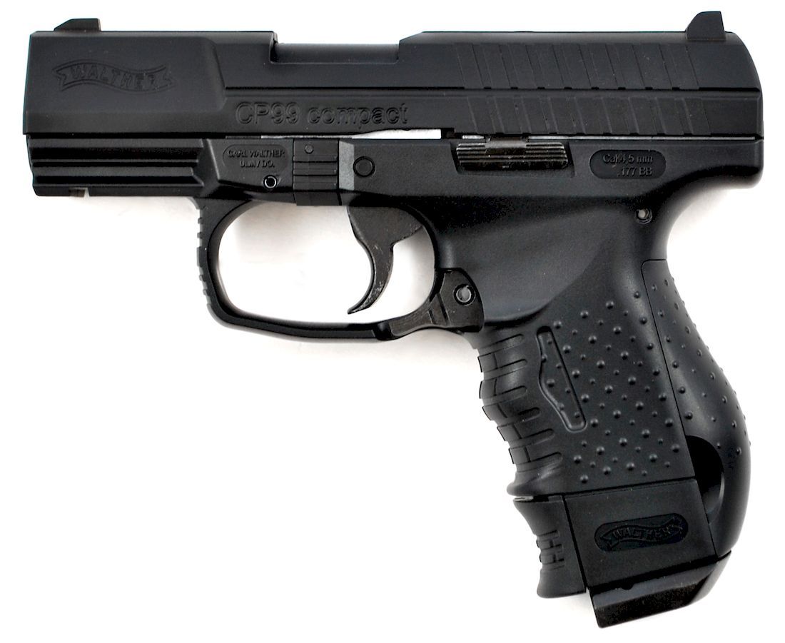 Umarex CO2 Magazine For Walther CP99 Air Pistol - Black, Uses 12g Cartridges