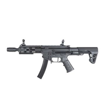 King Arms PDW 9mm SBR M-LOK Black 6mm Airsoft Assault Rifle RIF AEG