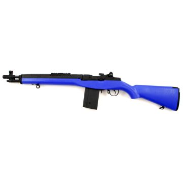 CYMA CM.032A M14 Style 6mm Airsoft Electric Assault Rifle Blue AEG Two Tone