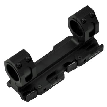 GK Tactical 25/30mm QD Dual Scope Mount Black