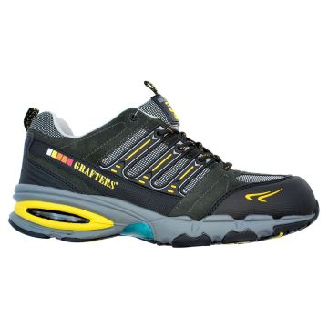M129F Grafters Non-Metal Safety Trainer Shoe
