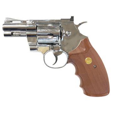 KWC 2.5″ Silver .177 BB Co2 Revolver