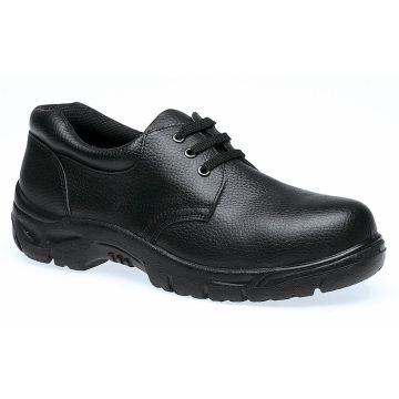 M530A Grafters Black Safety Toe Shoes