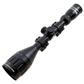 Nikko Stirling 4-12x50 AO Scope With Mounts