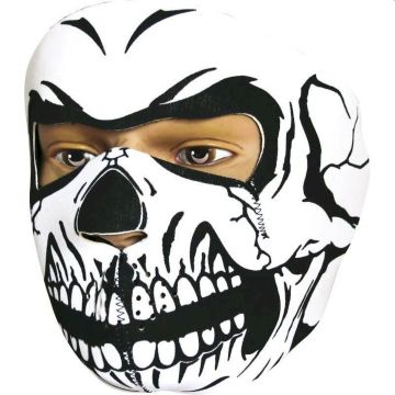 Viper Neoprene Full Face Mask  Skull Print