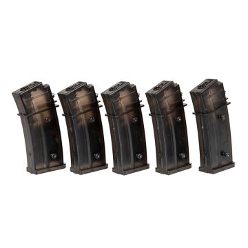 Specna Arms High-Cap Magazines For G36 Pack Of 5