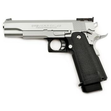 Tokyo Marui Hi-Capa 5.1 Silver 6mm Gas Blow Back Pistol RIF GBB