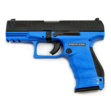 Umarex Walther PPQ Blue 6mm Gas Blow Back Pistol Two Tone