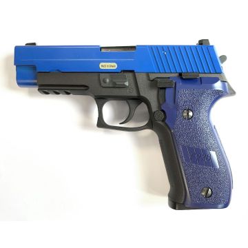 WE F226 Sig P226 Railed Style 6mm Airsoft GBB Pistol Two Tone