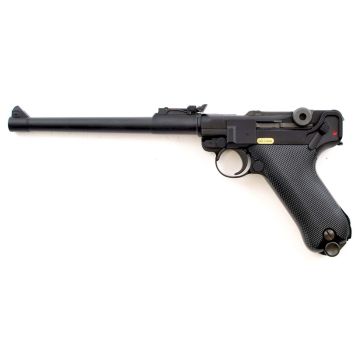 WE P08 Luger Large 6mm Airsoft Gas Blow Back Pistol RIF