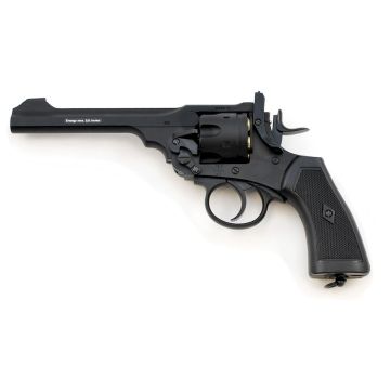 Webley MKVI Service Revolver Black .177 Pellet Co2 Air Pistol