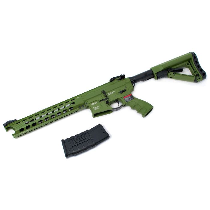 G&G GC16 Predator Hunter Green 6mm Assault Rifle RIF AEG