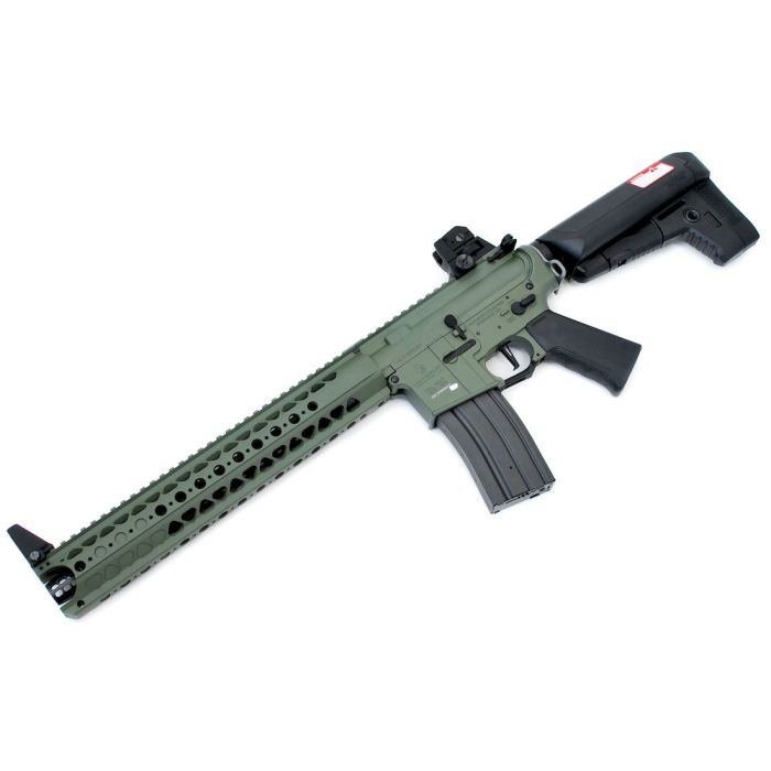 Krytac Warsport LVOA-S Foliage Green 6mm BB Assault Rifle RIF AEG