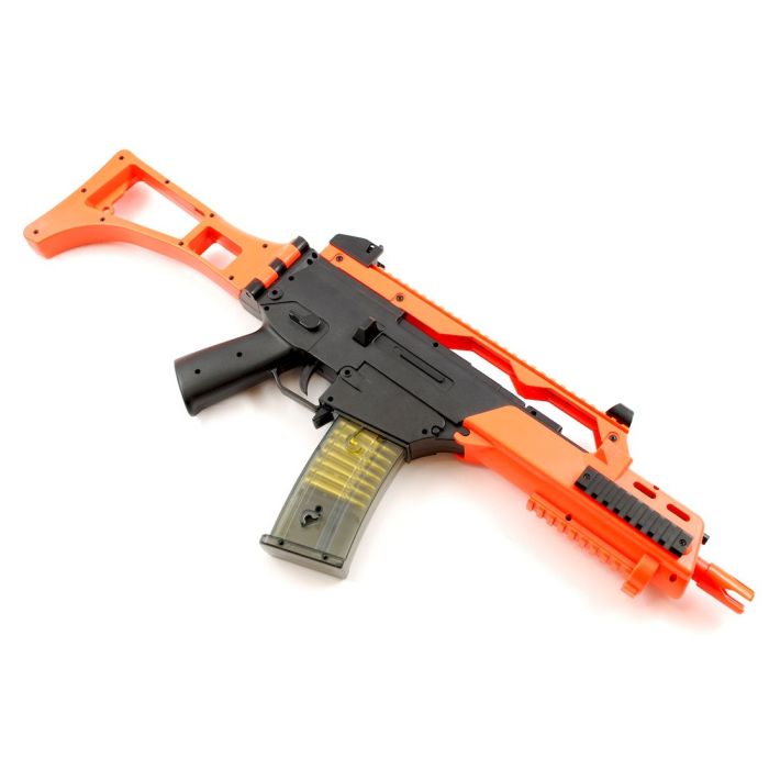Double Eagle M85 G36c Style 6mm BB Electric Assault Rifle Two Tone