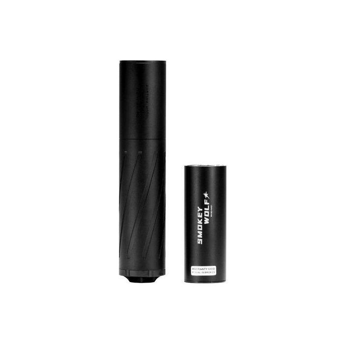 トイガン MARTINA Smokey Wolf Silencer Martina Smokey Wolf 4.0 | Black | Gel Blaster Upgrades | $109.99
