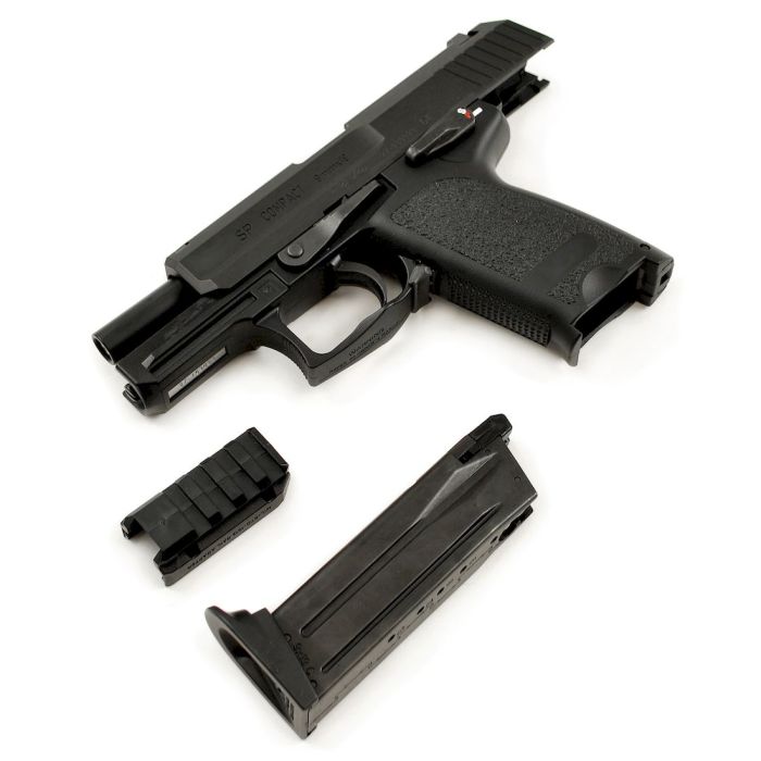 Tokyo Marui USP Compact 6mm Airsoft GBB Pistol RIF