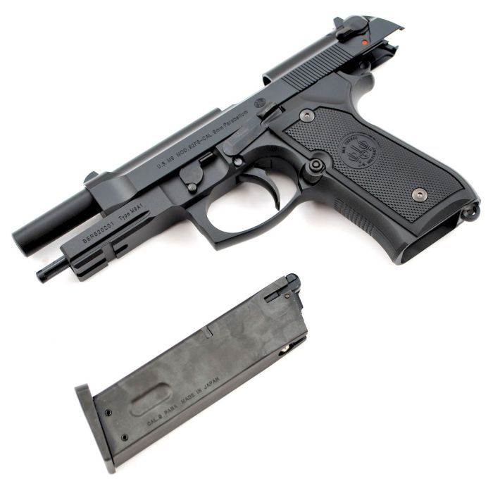 Tokyo Marui M9A1 Beretta 6mm Airsoft GBB Pistol RIF