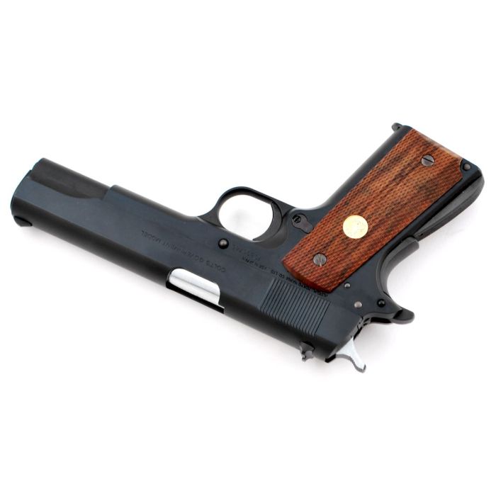 Tokyo Marui Colt Mark IV Series 70 6mm Airsoft GBB Pistol RIF