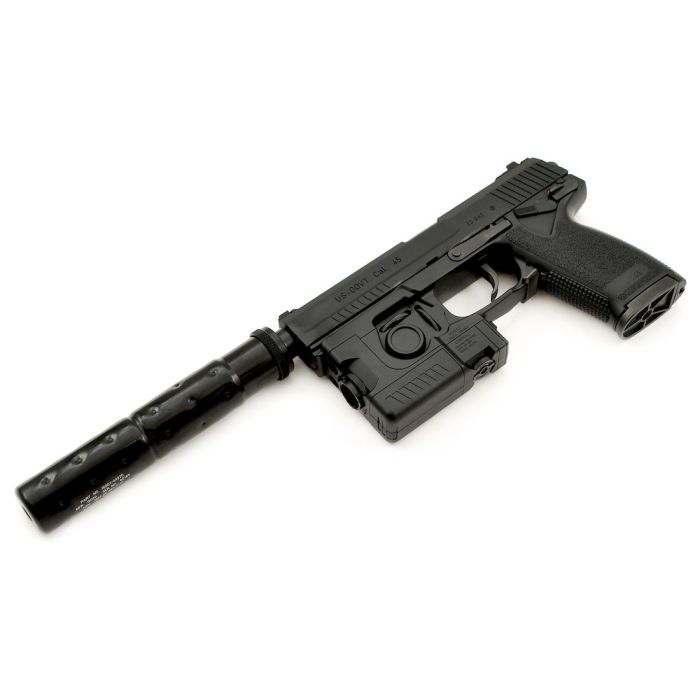 Tokyo Marui Socom Upgraded 6mm Airsoft Gas Non-Blowback Pistol RIF
