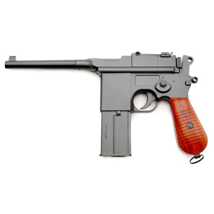 Umarex C96FM M712 Broom Handle Mauser Style .177 BB Blow Back Co2