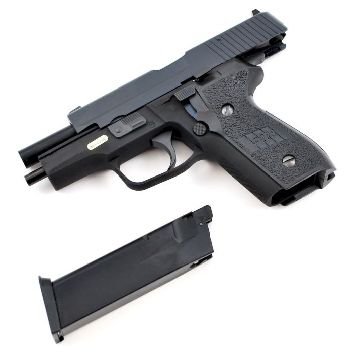 WE F228 Sig P228 Style 6mm Airsoft GBB Pistol RIF
