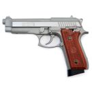 Swiss Arms SA92 Silver Beretta Style .177 BB Co2 Blow-Back Air Pistol