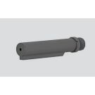 DLG AR Buffer Tube Mil-Spec (7075 Aluminium) Black