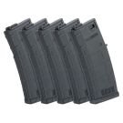 ARES Box Of 5 130rds M4 AMAG Black Magazine for M4/ M16 AEG 