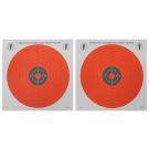 Bisley 50 14cm Red Day Glow Targets BITPDG