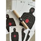 Double Tap Man Shaped Target Pack - 45 Pack