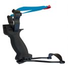 Milbro Folding Flat Band Slingshot with Laser 