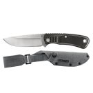 Gerber Downwind Drop Point Sheath Knife - Black Grey