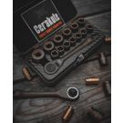 Gun Power Tool 14 Piece Shell Ratchet Socket Set