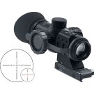 Immersive Optics 10x24 MILDOT w / MOA ADJ MOUNTS 