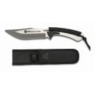 K25 32377 Cord Wrapped Sheath Knife Black