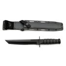 Ka-Bar Black Tanto Serrated Sheath Knife 1245 