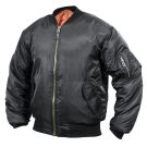 MA1 Style Bomber Jacket Black