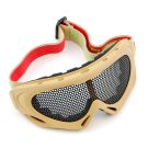 Nuprol Mesh Goggles Tan