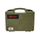 Nuprol Hard Pistol Case Green Wave Foam
