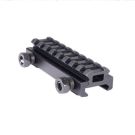 RIS Rail Riser - 1/2 Inch 8 Slot - Black