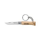 Opinel No.4 Classic Non Locking Stainless Steel Keyring Knife