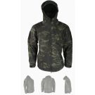 KombatUK Patriot Soft Shell Jacket - Black Camo