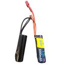 Rebel Battery - 3000mAh Li-Ion 7.4V 10C Nunchuck - Deans