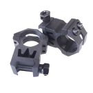 Milbro 20mm Weaver 1″ Tube Double Screw Mounts