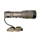 TAK TAK Rain Cloud Flashlight with Modular Switch RiS Mounted (Tan)