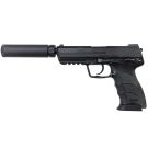 Tokyo Marui TM45 Tactical Black 6mm Airsoft GBB Pistol RIF