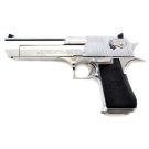 Tokyo Marui Desert Eagle Chrome 6mm Airsoft Gas Blow Back Pistol RIF