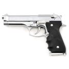 Tokyo Marui M92 Beretta Chrome 6mm Airsoft GBB RIF